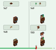 LEGO 41843 instructions page 73 – build guide