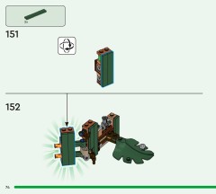 LEGO 41843 instructions page 74 – build guide