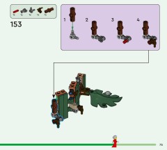 LEGO 41843 instructions page 75 – build guide