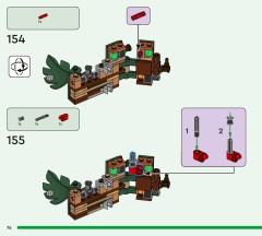 LEGO 41843 instructions page 76 – build guide