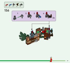 LEGO 41843 instructions page 77 – build guide