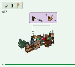 LEGO 41843 instructions page 78 – build guide