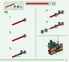 LEGO 41843 instructions page 43 – build guide