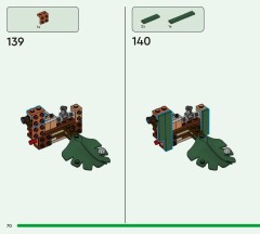 LEGO 41843 instructions page 70 – build guide