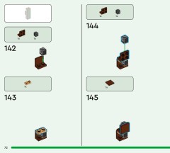 LEGO 41843 instructions page 72 – build guide