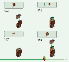 LEGO 41843 instructions page 73 – build guide