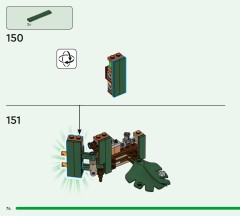 LEGO 41843 instructions page 74 – build guide