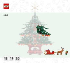 LEGO 41843 instructions page 1 – build guide