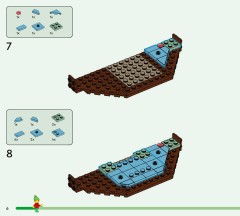 LEGO 41843 instructions page 6 – build guide