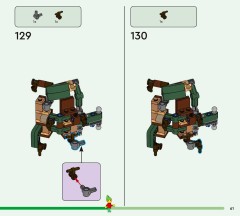 LEGO 41843 instructions page 61 – build guide
