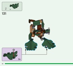 LEGO 41843 instructions page 62 – build guide