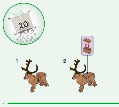 LEGO 41843 instructions page 70 – build guide