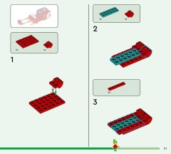 LEGO 41843 instructions page 71 – build guide