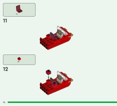 LEGO 41843 instructions page 74 – build guide