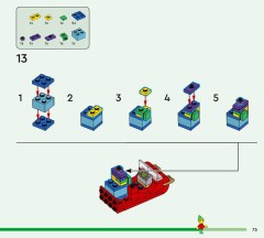 LEGO 41843 instructions page 75 – build guide