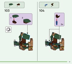 LEGO 41843 instructions page 41 – build guide