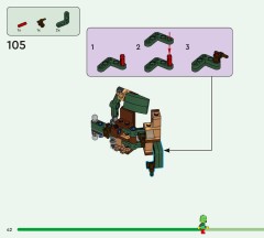 LEGO 41843 instructions page 42 – build guide