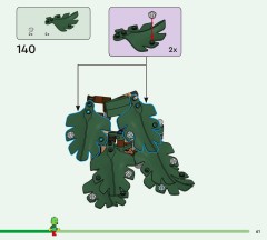 LEGO 41843 instructions page 61 – build guide