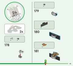 LEGO 41843 instructions page 85 – build guide