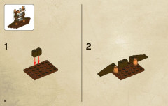 LEGO 4191 instructions page 8 – build guide