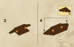 LEGO 4191 instructions page 9 – build guide