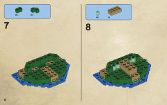 LEGO 4192 instructions page 8 – build guide