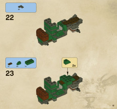 LEGO 4193 instructions page 13 – build guide