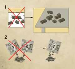 LEGO 4193 instructions page 2 – build guide