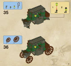 LEGO 4193 instructions page 21 – build guide