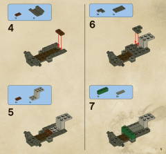 LEGO 4193 instructions page 5 – build guide