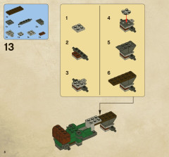 LEGO 4193 instructions page 8 – build guide