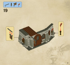 LEGO 4193 instructions page 21 – build guide