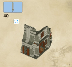 LEGO 4193 instructions page 43 – build guide