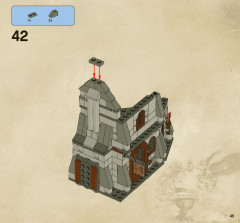 LEGO 4193 instructions page 45 – build guide