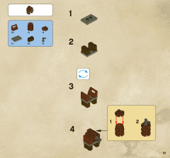 LEGO 4193 instructions page 55 – build guide