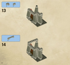 LEGO 4193 instructions page 8 – build guide