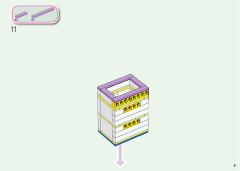 LEGO 41938 instructions page 9 – build guide