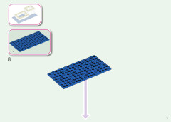 LEGO 41938 instructions page 9 – build guide