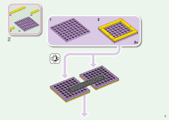 LEGO 41938 instructions page 3 – build guide
