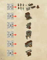 LEGO 4194 instructions page 4 – build guide
