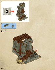 LEGO 4194 instructions page 40 – build guide