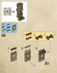 LEGO 4194 instructions page 70 – build guide