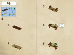 LEGO 4195 instructions page 4 – build guide
