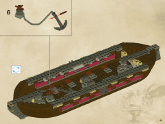 LEGO 4195 instructions page 43 – build guide