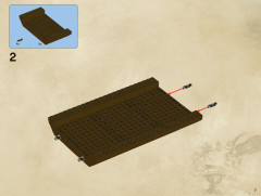 LEGO 4195 instructions page 7 – build guide