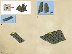 LEGO 4195 instructions page 74 – build guide