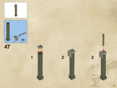 LEGO 4195 instructions page 41 – build guide