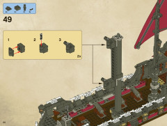 LEGO 4195 instructions page 44 – build guide