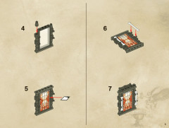 LEGO 4195 instructions page 5 – build guide