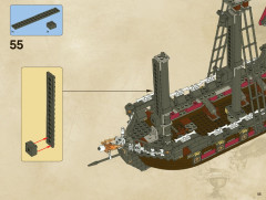 LEGO 4195 instructions page 55 – build guide